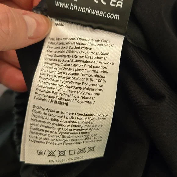 Helly-Hansen Men's Workwear Voss Waterproof Rain Pant - Picture 15 of 16